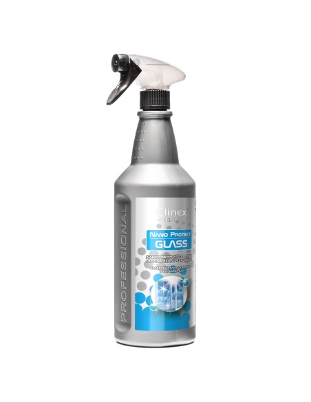 Nanopreparatas veidrodiniams langams plauti be dryžių krištolo blizgesio CLINEX Nano Protect Glass 1L Nanopreparatas veidrodiniams langams plauti be dryžių krištolo blizgesio CLINEX Nano Protect Glass 1L