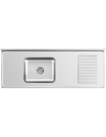 Kriaukle vieno skyriaus gastronominis baseinas su spintele su stumdomomis durimis 160 x 60 x 94,5 cm Kriaukle vieno skyriaus gastronominis baseinas su spintele su stumdomomis durimis 160 x 60 x 94,5 cm
