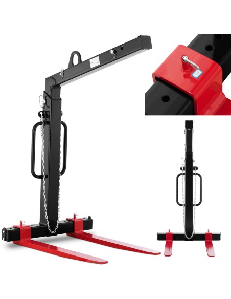 Padėklų krano šakė HDS stropas savaime išsilyginantis reguliuojamas iki 1500 kg 1,5 t