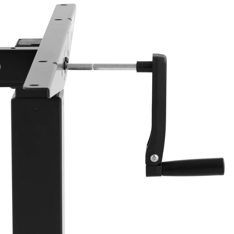Rėmas stalo rėmas rankiniu būdu reguliuojamas aukštis 73-123 cm plotis 83x130 cm maks. 70 kg