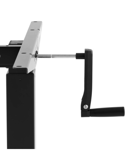 Rėmas stalo rėmas rankiniu būdu reguliuojamas aukštis 73-123 cm plotis 83x130 cm maks. 70 kg Rėmas stalo rėmas rankiniu būdu reguliuojamas aukštis 73-123 cm plotis 83x130 cm maks. 70 kg