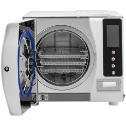 Slėginis garų autoklavas įrankių sterilizavimui, 6 programos, B klasės LCD spausdintuvas, 23 l