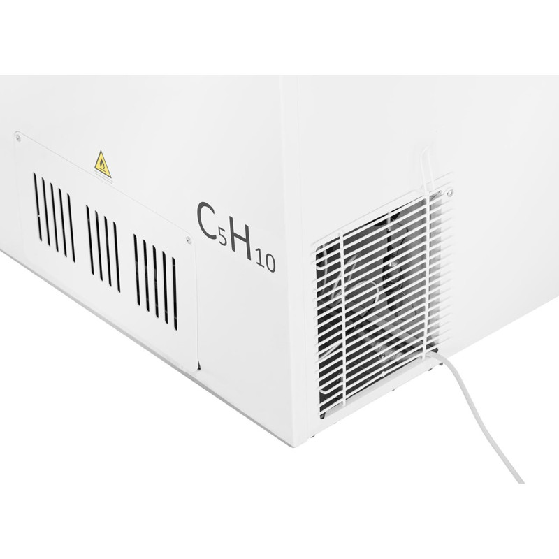 Užrakinamas krūtinės šaldiklis 1 krepšys 197 L -12 iki -28 C 82 W