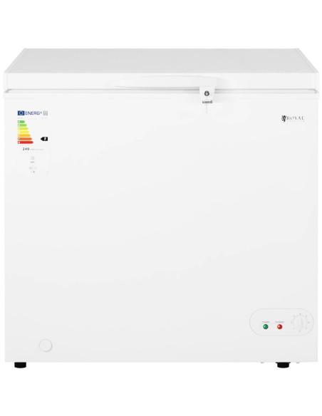 Užrakinamas krūtinės šaldiklis 1 krepšys 197 L -12 iki -28 C 82 W