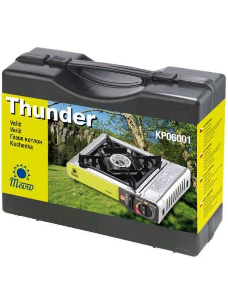 Dujinė stovyklavietė THUNDER PRO 2kW Dujinė stovyklavietė THUNDER PRO 2kW