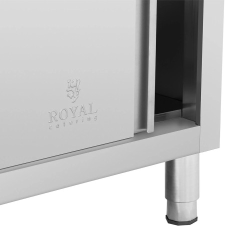 Stalas su centriniu stalviršiu su stumdomų durų spintele ir 3 stalčiais 180 x 70 x 85 cm Stalas su centriniu stalviršiu su stumdomų durų spintele ir 3 stalčiais 180 x 70 x 85 cm