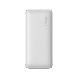 Powerbank Bipow Pro 10000mAh 20W su USB kabeliu USB-C 3A 0,3m balta