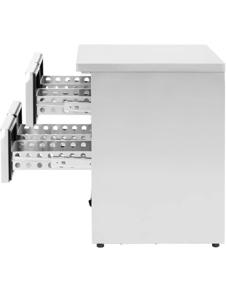 Šaldomas stalas su stalviršiu 4 stalčiai 4 x GN 1/2 220 l 235 W Šaldomas stalas su stalviršiu 4 stalčiai 4 x GN 1/2 220 l 235 W