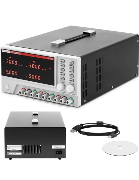 Laboratorinio aptarnavimo maitinimas 0-30 V 0-5 A DC 550 W LED USB RS232 Laboratorinio aptarnavimo maitinimas 0-30 V 0-5 A DC 550 W LED USB RS232