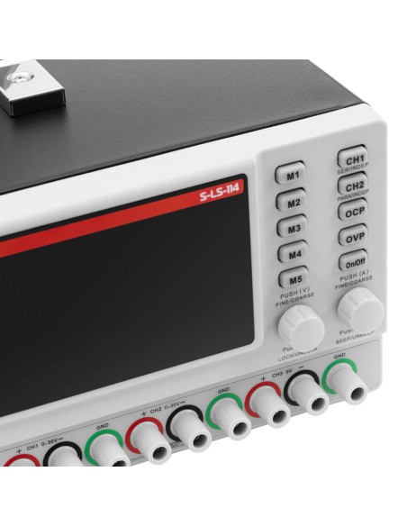 Laboratorinio aptarnavimo maitinimas 0-30 V 0-5 A DC 550 W LED USB RS232 Laboratorinio aptarnavimo maitinimas 0-30 V 0-5 A DC 550 W LED USB RS232