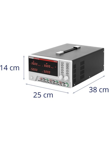 Laboratorinio aptarnavimo maitinimas 0-30 V 0-5 A DC 550 W LED USB RS232 Laboratorinio aptarnavimo maitinimas 0-30 V 0-5 A DC 550 W LED USB RS232
