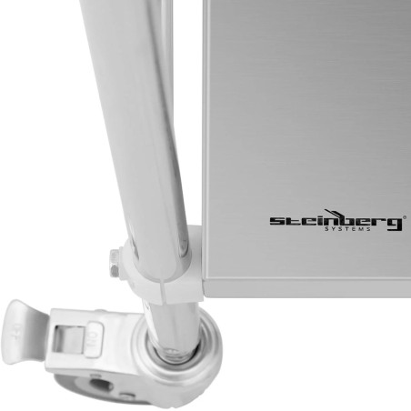 Kosmetinio gydymo laboratorinis vežimėlis STEEL 2 lentynos 1 stalčius 72 x 44 x 86 cm 20 kg Kosmetinio gydymo laboratorinis vežimėlis STEEL 2 lentynos 1 stalčius 72 x 44 x 86 cm 20 kg