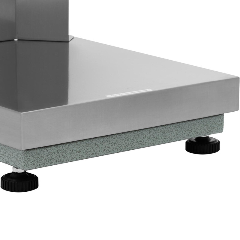 Sandėliavimo platforminės svarstyklės su atlošu 40 x 50 cm LCD 60 kg / 0,005 kg