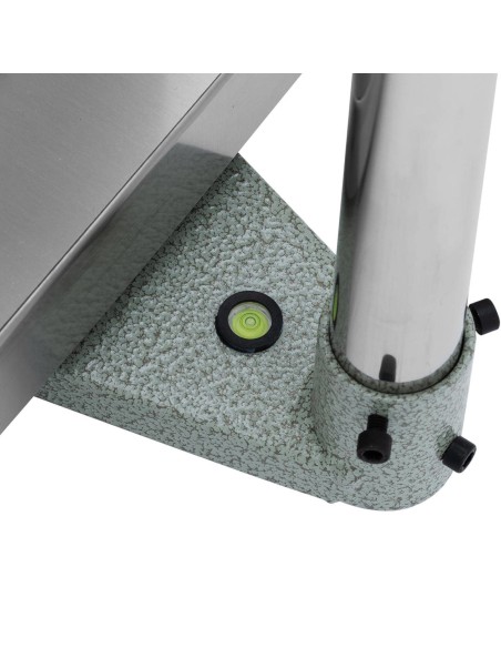 Sandėliavimo platforminės svarstyklės su atlošu 40 x 50 cm LCD 60 kg / 0,005 kg