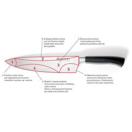 Profi Line profesionalus mėsos peilis 250 mm - Hendi 844311