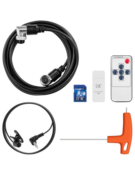 Endoskopinė tikrinimo kamera LCD TFT 9'' sk. vamzdžiai 70-300 mm, ilgis 60 m