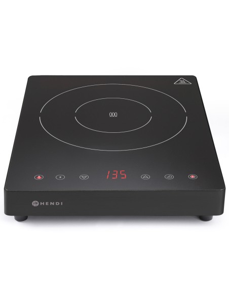 Nešiojama indukcinė viryklė su jutikliniu skydeliu 1 kaitvietė Black Line sk. 22cm 2000W – Hendi 239391 Nešiojama indukcinė viryklė su jutikliniu skydeliu 1 kaitvietė Black Line sk. 22cm 2000W – Hendi 239391