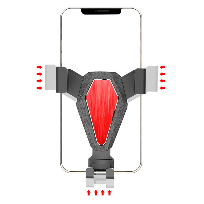 Gravitacinis išmaniojo telefono laikiklis orlaidei sidabrinis