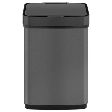 Automatinė bekontaktė stačiakampė šiukšlių dėžė su judesio jutikliu 30 cm 50 l JUODA Automatinė bekontaktė stačiakampė šiukšlių dėžė su judesio jutikliu 30 cm 50 l JUODA