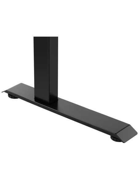 Elektrinis reguliuojamo aukščio stalas 120x60 cm aukštis 730-1233 mm JUODAS Elektrinis reguliuojamo aukščio stalas 120x60 cm aukštis 730-1233 mm JUODAS