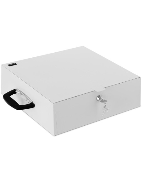 Rakinama metalinė dėžutė dokumentams 350 x 320 x 110 mm DIN A5 Rakinama metalinė dėžutė dokumentams 350 x 320 x 110 mm DIN A5