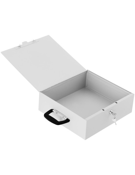 Rakinama metalinė dėžutė dokumentams 350 x 320 x 110 mm DIN A5 Rakinama metalinė dėžutė dokumentams 350 x 320 x 110 mm DIN A5