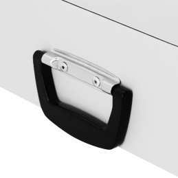 Rakinama metalinė dėžutė dokumentams 350 x 320 x 110 mm DIN A5