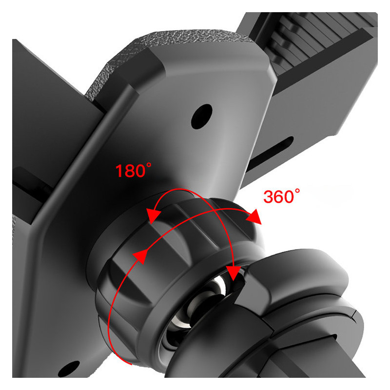 Gravitacinis išmaniojo telefono laikiklis orlaidei sidabrinis