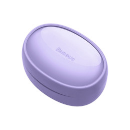 Belaidės ausinės TWS Bluetooth 5.2 vandeniui atsparios IP55 Bowie E2 violetinės spalvos