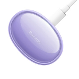 Belaidės ausinės TWS Bluetooth 5.2 vandeniui atsparios IP55 Bowie E2 violetinės spalvos