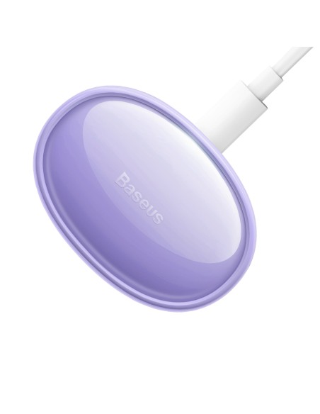 Belaidės ausinės TWS Bluetooth 5.2 vandeniui atsparios IP55 Bowie E2 violetinės spalvos Belaidės ausinės TWS Bluetooth 5.2 vandeniui atsparios IP55 Bowie E2 violetinės spalvos