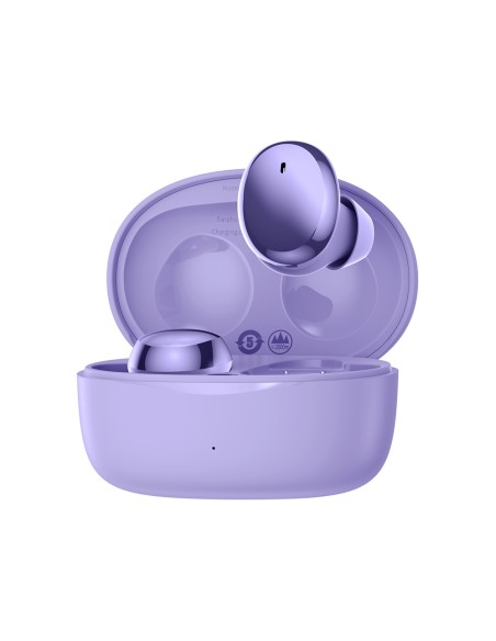 Belaidės ausinės TWS Bluetooth 5.2 vandeniui atsparios IP55 Bowie E2 violetinės spalvos Belaidės ausinės TWS Bluetooth 5.2 vandeniui atsparios IP55 Bowie E2 violetinės spalvos
