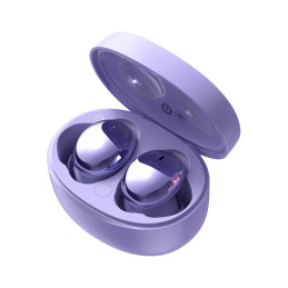 Belaidės ausinės TWS Bluetooth 5.2 vandeniui atsparios IP55 Bowie E2 violetinės spalvos