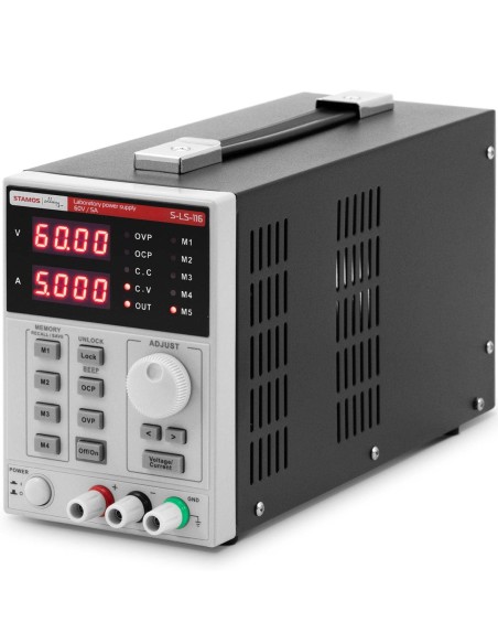 Serviso laboratorijos maitinimo šaltinis 0-60 V 0-5 A DC 550 W LED USB RS233 Serviso laboratorijos maitinimo šaltinis 0-60 V 0-5 A DC 550 W LED USB RS233