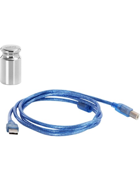 Analitiniai laboratoriniai svarstyklės su stikliniu dangteliu ir LCD jutikliniu skydeliu 200 g / 0,001 g Analitiniai laboratoriniai svarstyklės su stikliniu dangteliu ir LCD jutikliniu skydeliu 200 g / 0,001 g
