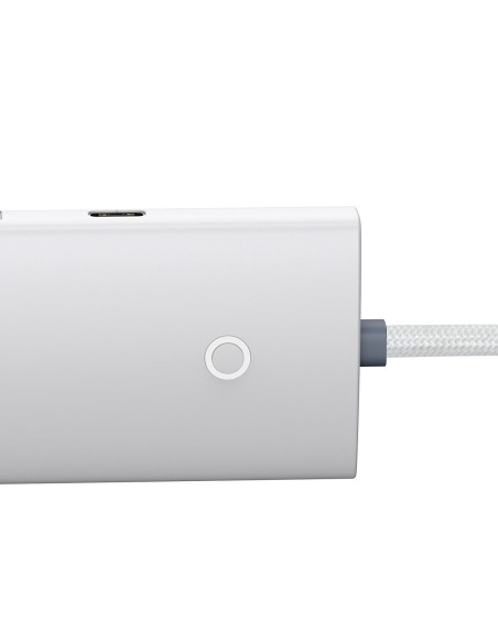 Lite serijos USB-C HUB adapteris 4x USB 3.0 2m baltas Lite serijos USB-C HUB adapteris 4x USB 3.0 2m baltas