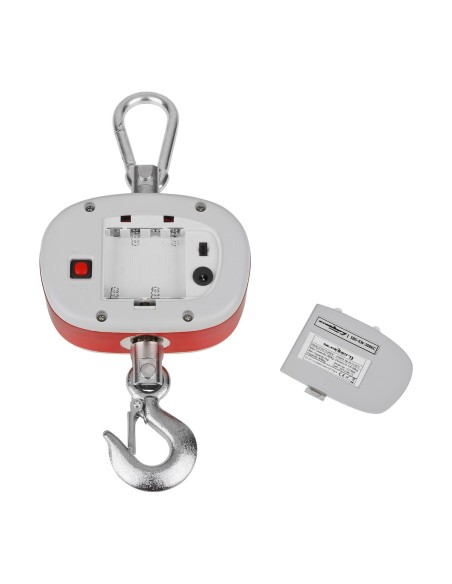 Pakabinamos kablio svarstyklės su nuotolinio valdymo pultu 300kg - LCD Pakabinamos kablio svarstyklės su nuotolinio valdymo pultu 300kg - LCD