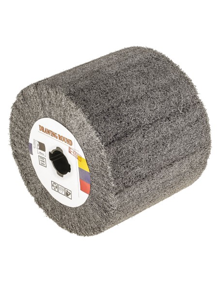 Neaustinis šlifavimo volelis šlifavimo mašinai 120x100mm grūdėtumas P600 Neaustinis šlifavimo volelis šlifavimo mašinai 120x100mm grūdėtumas P600