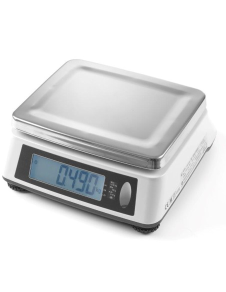 Virtuvinės svarstyklės su legalizavimu iki 3kg 0.5g / 1.5g Hendi 580448 Virtuvinės svarstyklės su legalizavimu iki 3kg 0.5g / 1.5g Hendi 580448