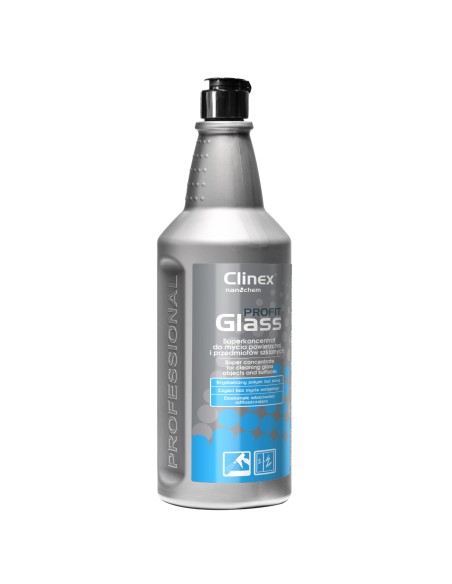 CLINEX PROFIT Glass 1L, efektyvus koncentratas veidrodžių stiklams, nerūdijančio plieno stiklams plauti CLINEX PROFIT Glass 1L, efektyvus koncentratas veidrodžių stiklams, nerūdijančio plieno stiklams plauti