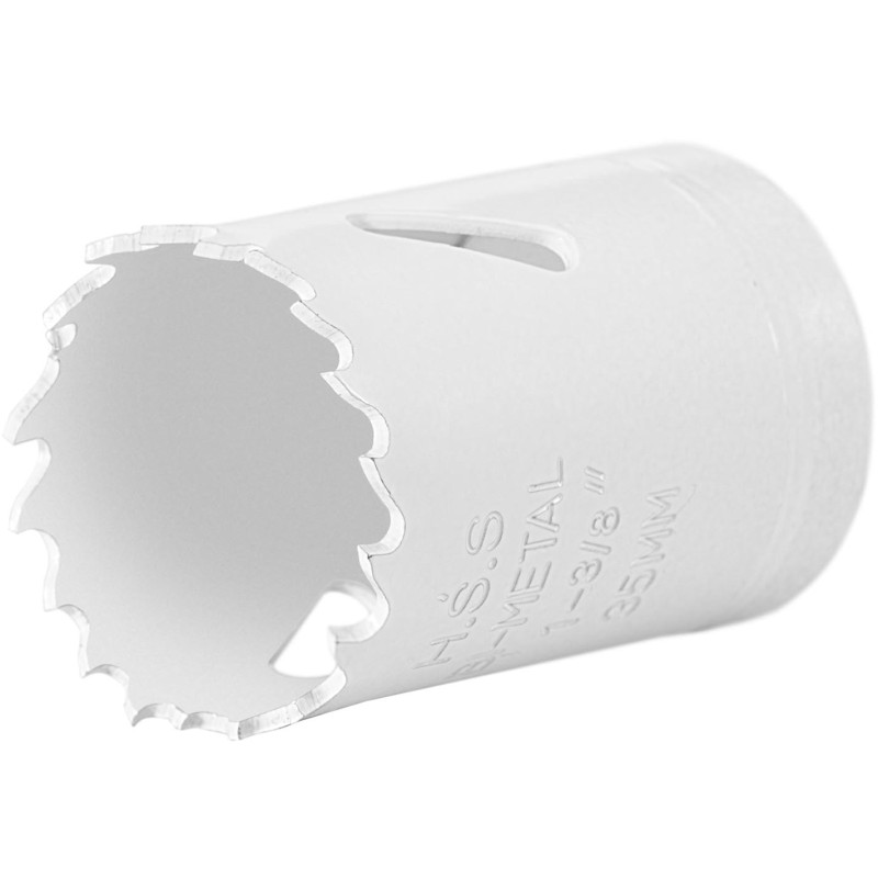 Dviejų metalų skylių pjūklo grąžtas metaliniam medienos plastikui sk. 35 mm