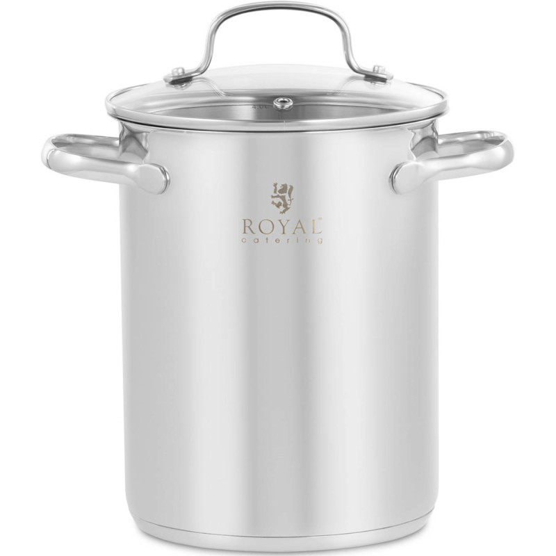 Puodas šparaginiams omarų makaronams su įdėtu dangčiu 4 l 215 mm