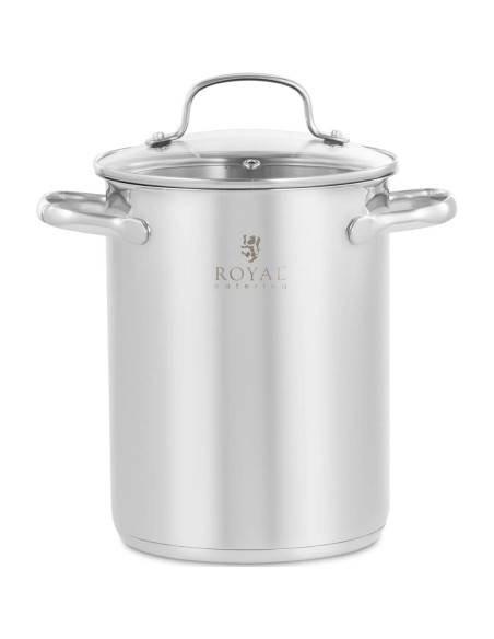 Puodas šparaginiams omarų makaronams su įdėtu dangčiu 4 l 215 mm