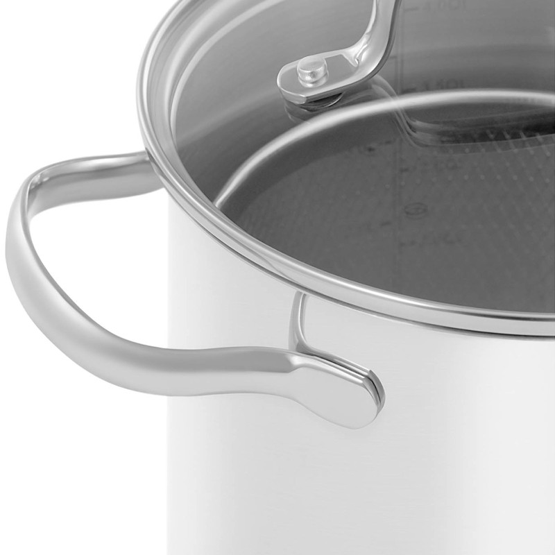 Puodas šparaginiams omarų makaronams su įdėtu dangčiu 4 l 215 mm