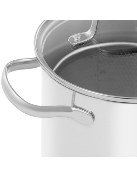 Puodas šparaginiams omarų makaronams su įdėtu dangčiu 4 l 215 mm