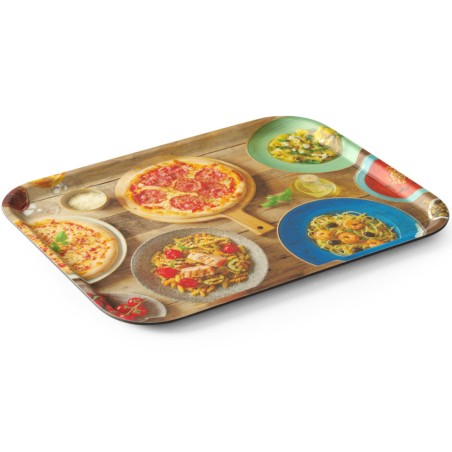 Neslystantis padėklas skaniems picos makaronams patiekti 330 x 430 mm - Hendi 508015 Neslystantis padėklas skaniems picos makaronams patiekti 330 x 430 mm - Hendi 508015