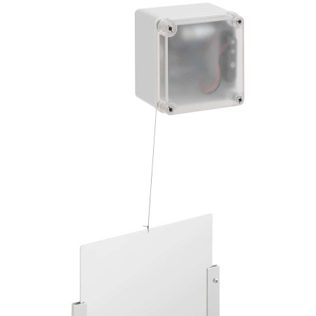 Automatinis vištidės durų atvartas su šviesos jutikliu, akumuliatoriumi maitinamas LCD Automatinis vištidės durų atvartas su šviesos jutikliu, akumuliatoriumi maitinamas LCD