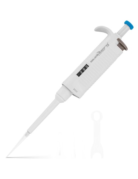 Vieno kanalo laboratorinė pipetė 0,02-0,2 ml Vieno kanalo laboratorinė pipetė 0,02-0,2 ml