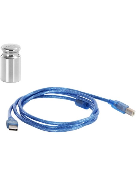 Analitiniai laboratoriniai svarstyklės su stikliniu dangteliu ir LCD jutikliniu skydeliu 300 g / 0,001 g