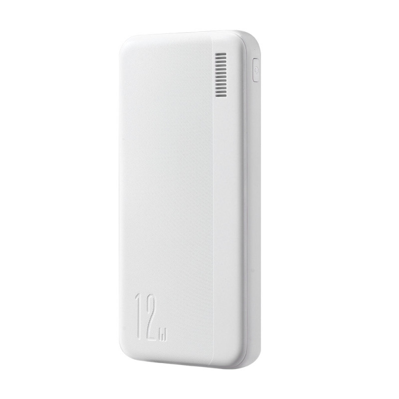 Powerbank 10000mAh Dazzling Series 12W balta